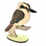 Bridget Farmer | Standing Bird Ornament | Laughing Kookaburra